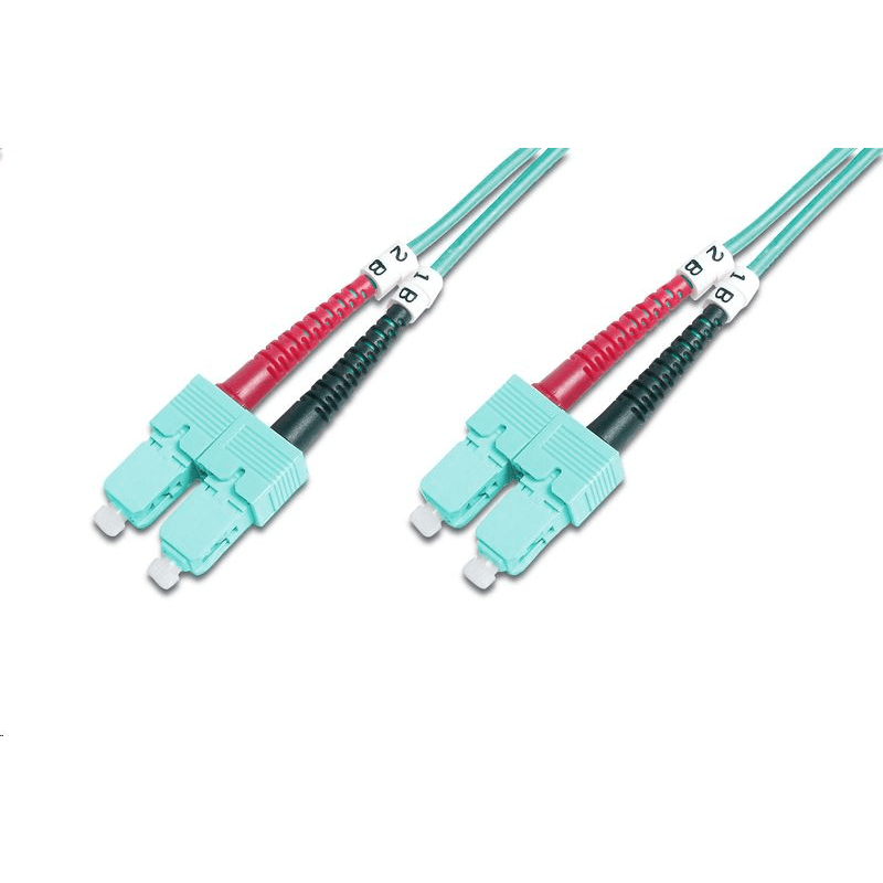 DIGITUS Optický patchcord MM OM3 SC-SC 2m