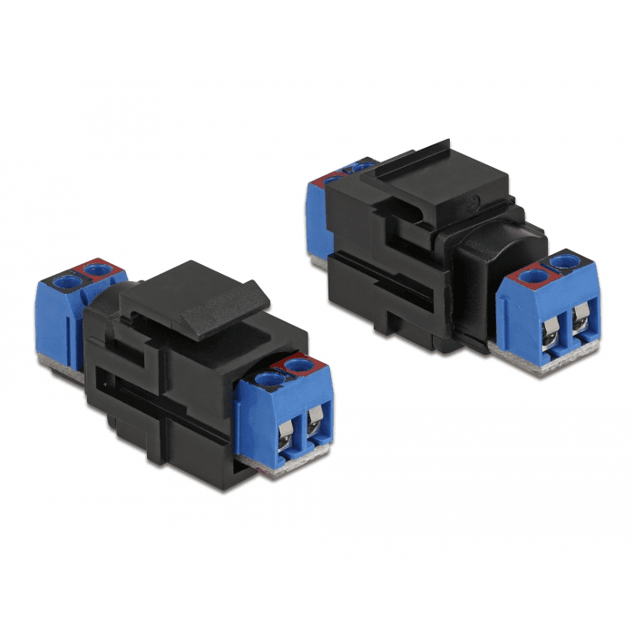 Keystone modul, 2-pinová svorkovnica pre Keystone, Delock 86867