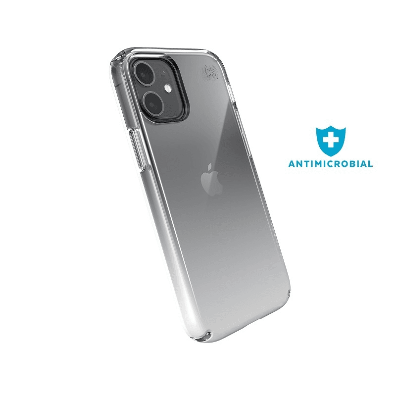 Speck Presidio Perfect Clear puzdro na mobilný telefón 13,7 cm (5.4") Tvrdé puzdro Šedá