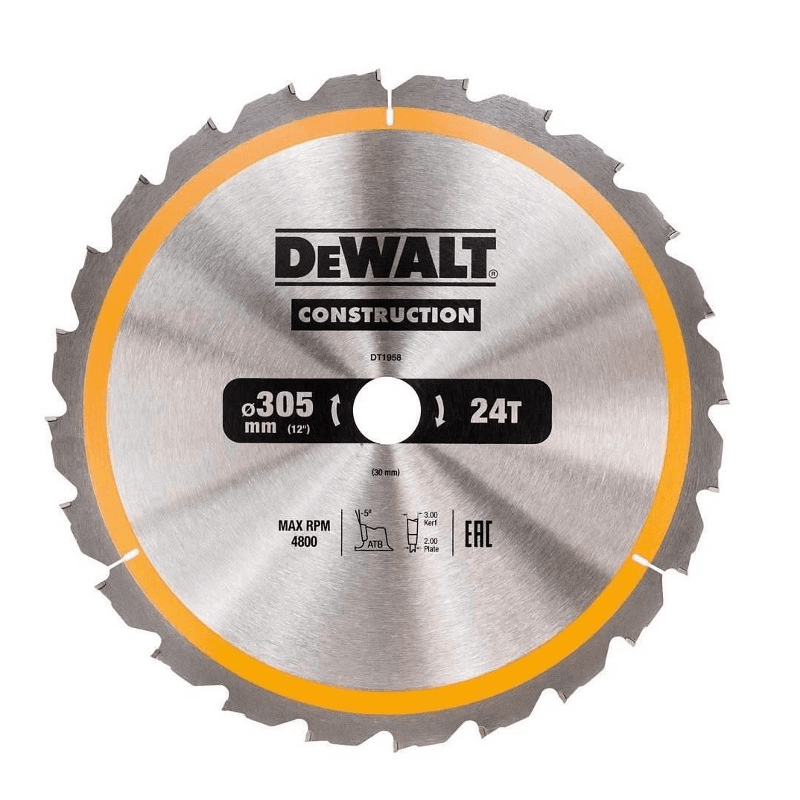 Kotúč DeWalt na drevo 305x30 mm