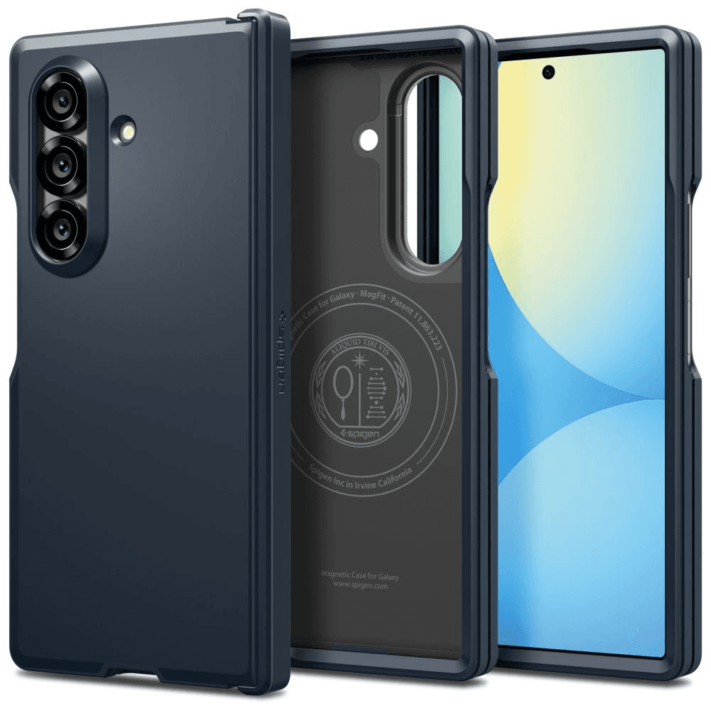 Kryt Spigen pre Samsung Galaxy Z Fold7, modrý