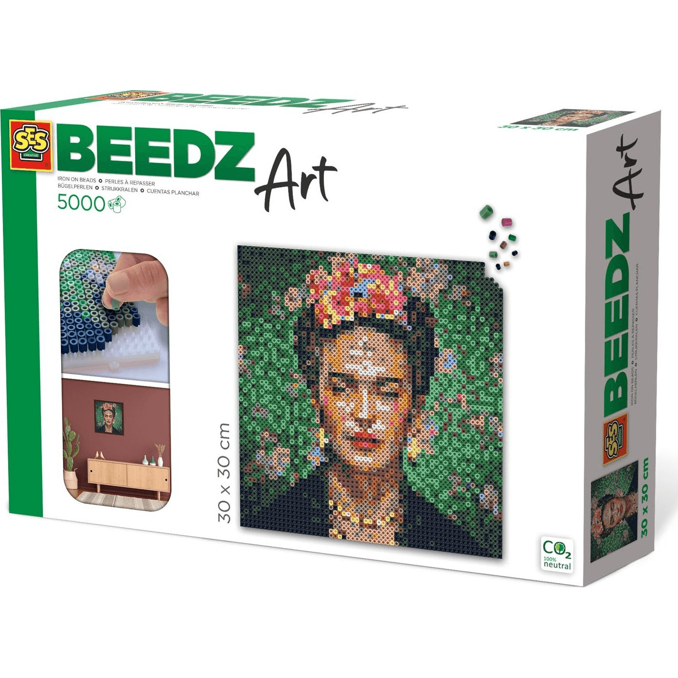 SES Creative Beedz Frida Kahlo