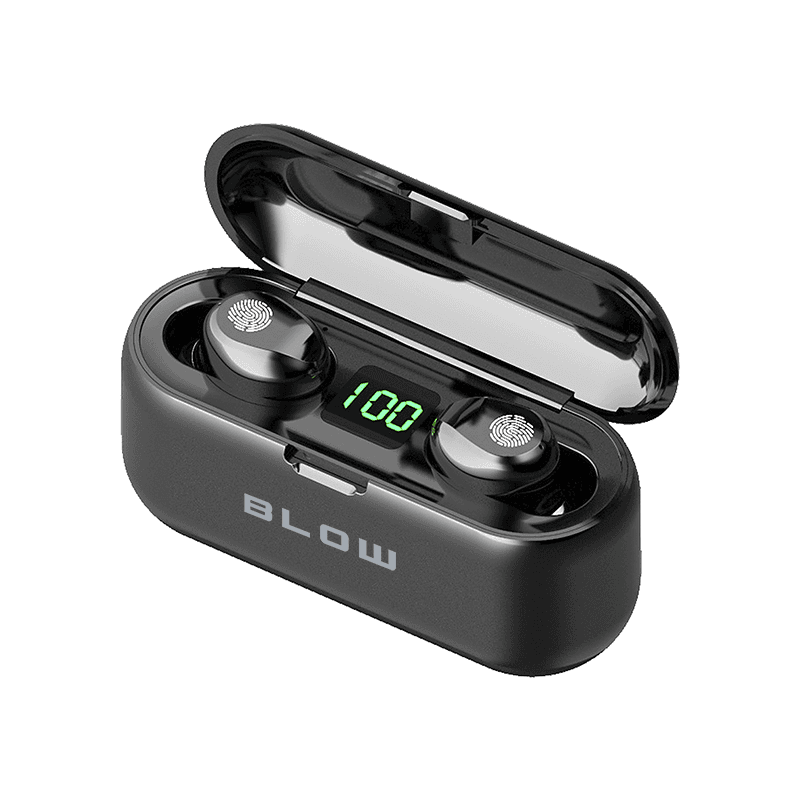 BEZDRÔTOVÉ SLÚCHADLÁ DO UŠÍ ĽAHKÉ BLUETOOTH 5.1 POWERBANK PUZDRO SADA