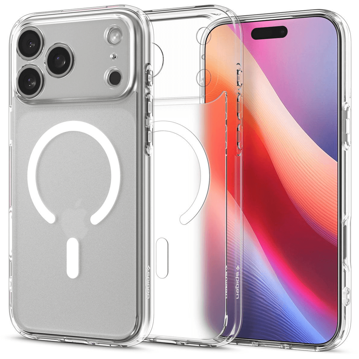 Puzdro Spigen Ultra Hybrid Mag MagSafe pre iPhone 17 Pro Max, matná biela