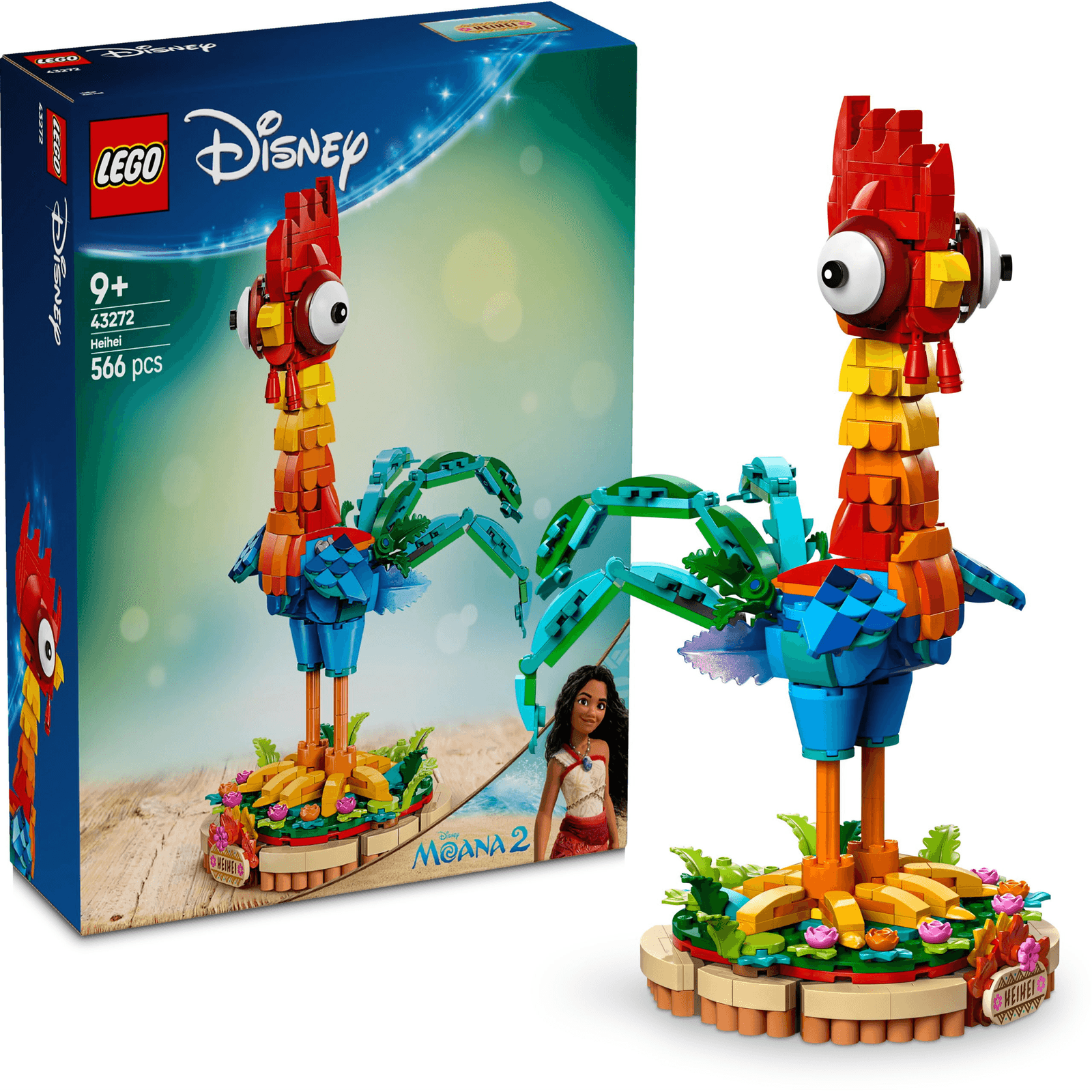 Stavebnica LEGO Disney Heiheia, 566 dielikov, 9 rokov +