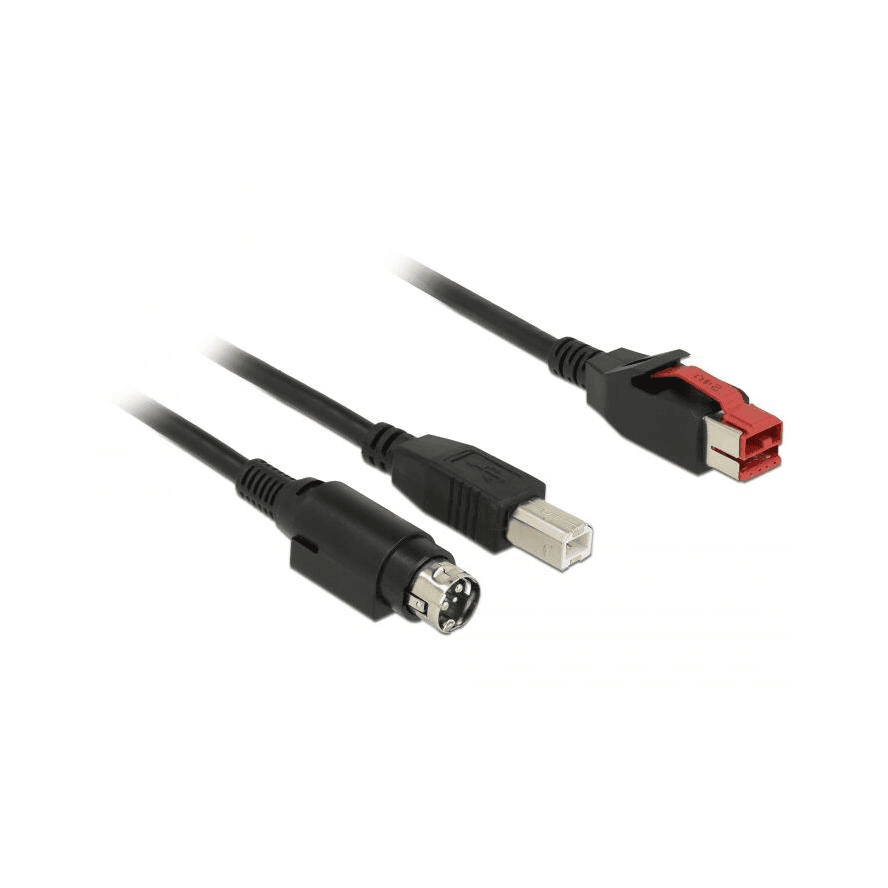 DeLOCK 85489 USB kábel USB 2.0 3 m USB B Čierny