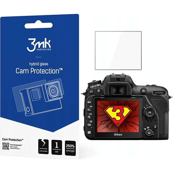 Ochranné sklo na objektív fotoaparátu Nikon D7500 3mk Cam Protection