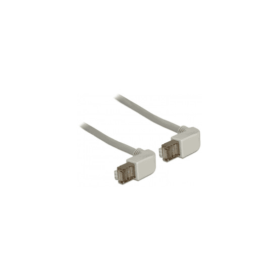 Sieťový kábel RJ45 Cat.5e SF/UTP zahnutý nahor/nahor 1m Delock 83511