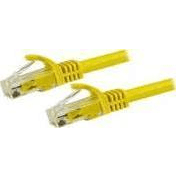 StarTech.com N6PATC150CMYL sieťový kábel Žltá 1,5 m Cat6 U/UTP (UTP)
