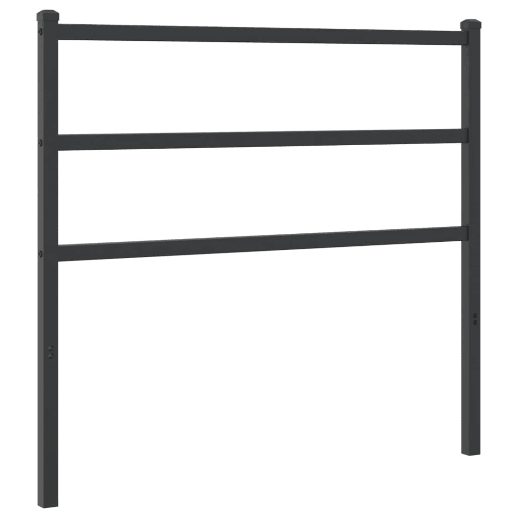Kovové čelo, čierne, 107 cm Lumarko!