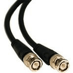 C2G 2m BNC Cable koaxiálny kábel Čierna