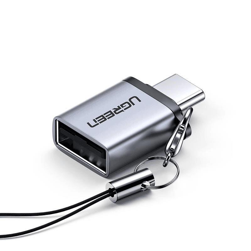 Ugreen 50283 káblová redukcia USB C USB A Čierna