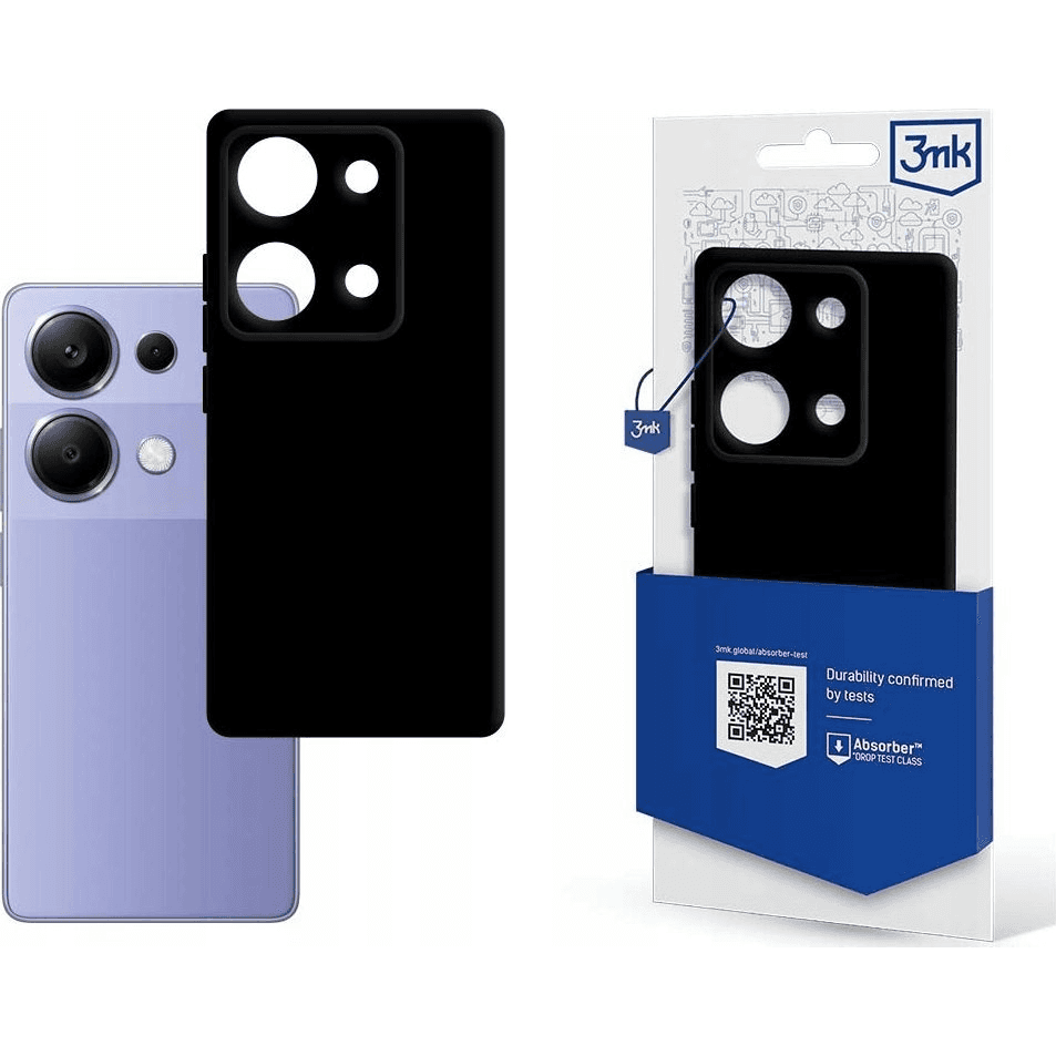 Kryt 3mk pre Xiaomi Redmi Note 13 4G čierny
