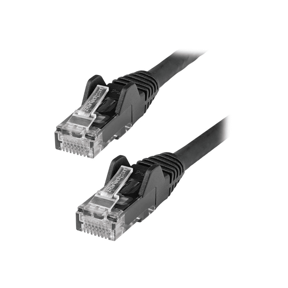 StarTech.com N6LPATCH3MBK sieťový kábel Čierna 3 m Cat6 U/UTP (UTP)