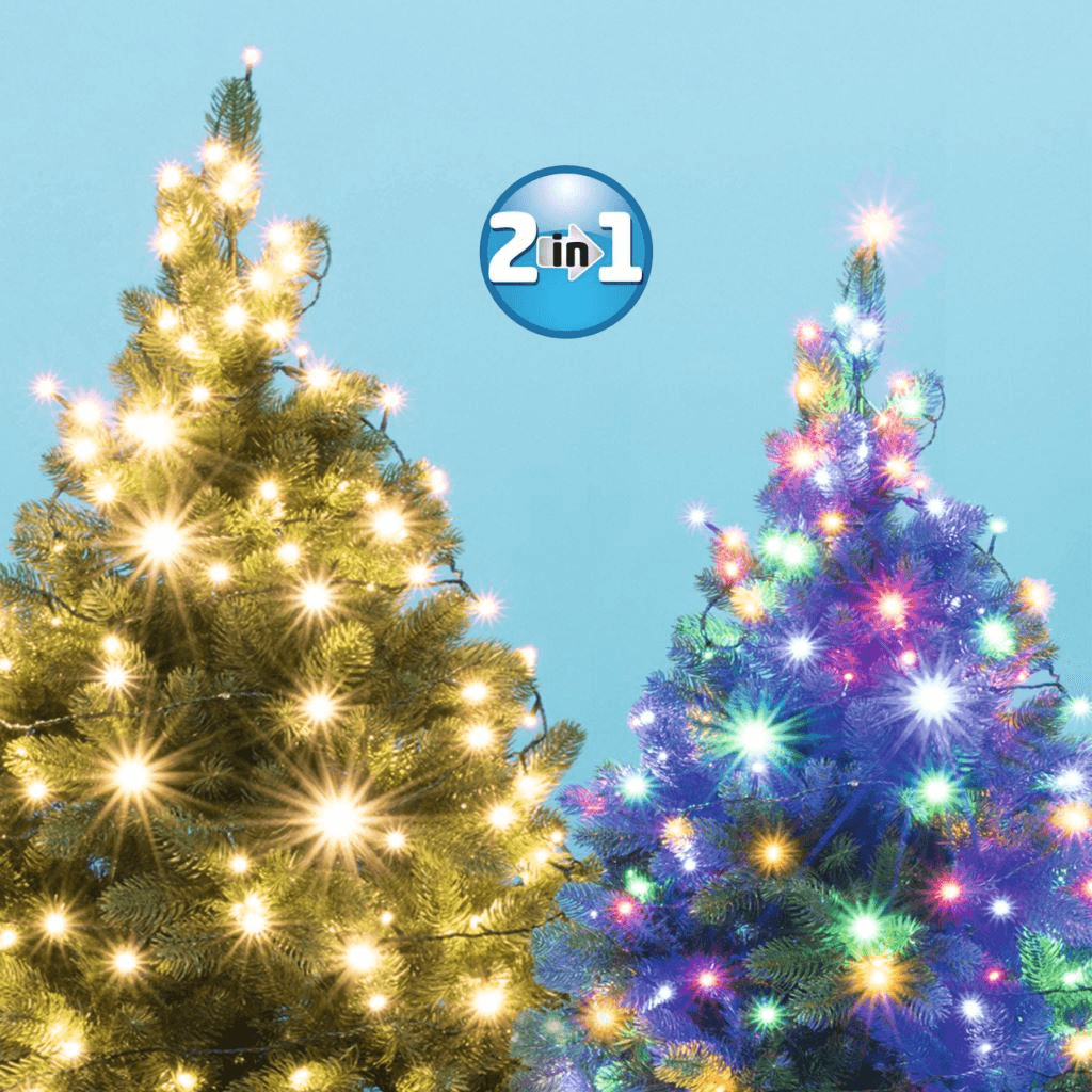 LED svetelná reťaz Home LED 102R/WW/M DUAL COLOR, 7 m