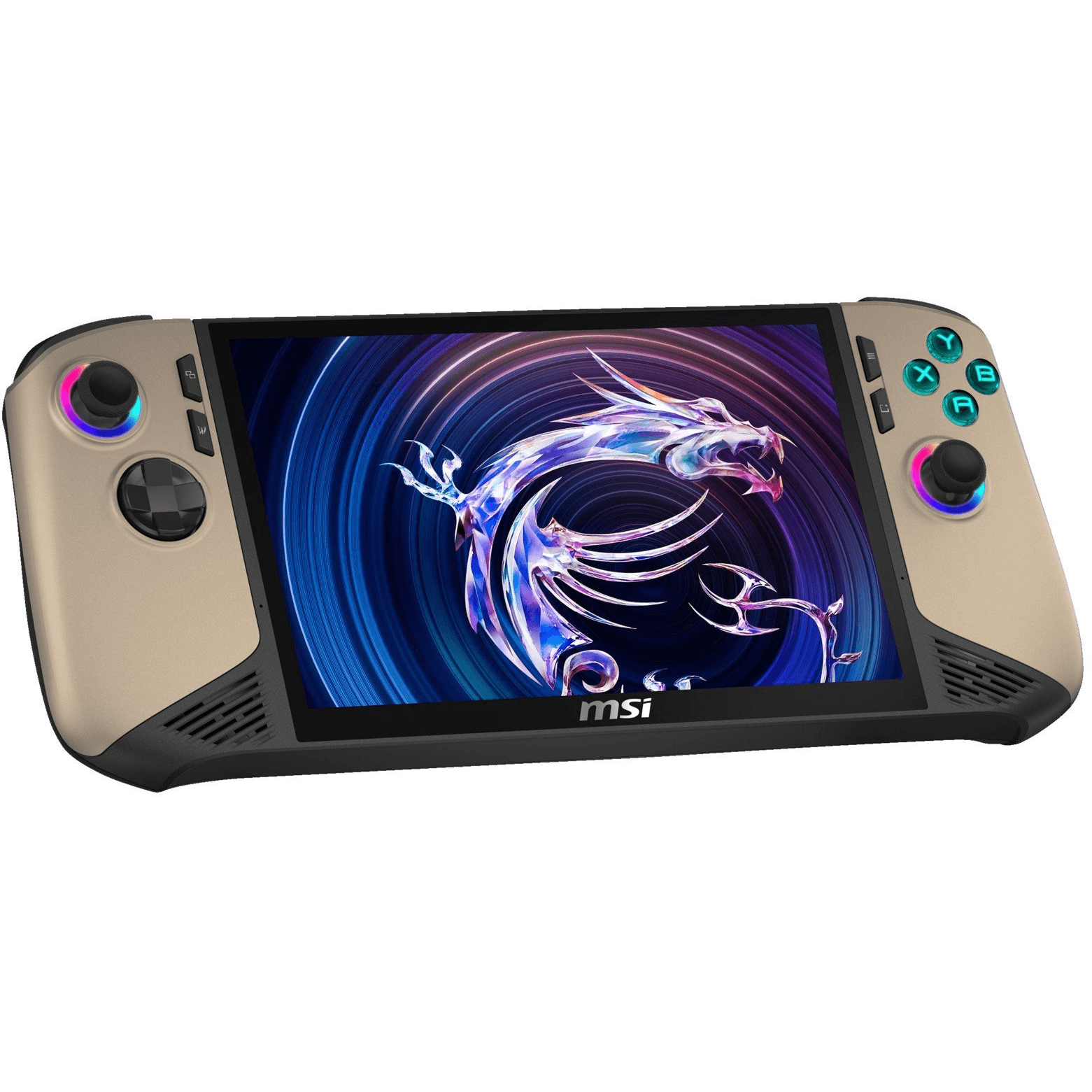 MSI CLAW 8 AI+ A2VM-015DE prenosná herná konzola 20,3 cm (8") 1 TB Dotyková obrazovka Wi-Fi Béžová