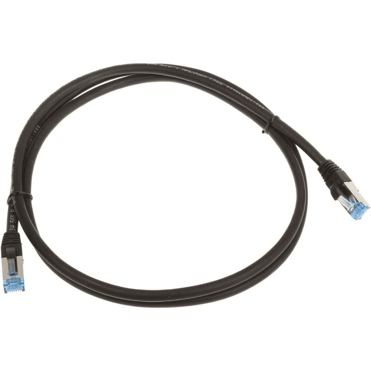 InLine 76814S sieťový kábel Čierna 1,5 m Cat6a S/FTP (S-STP)