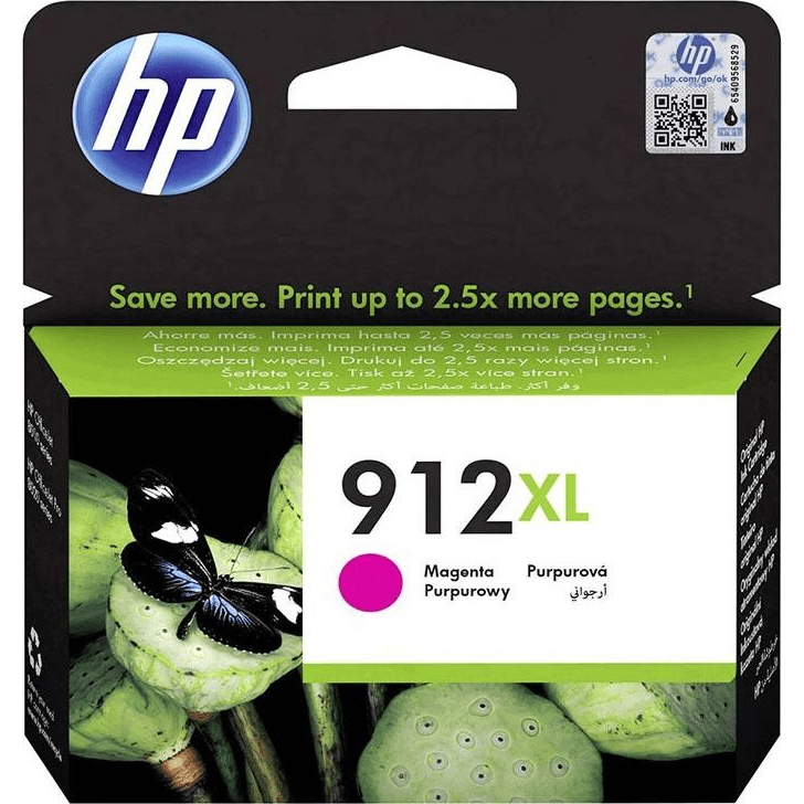 HP 912XL High Yield Magenta Original Ink Cartridge atramentová náplň 1 kusov Originál Vysoký (XL) výnos