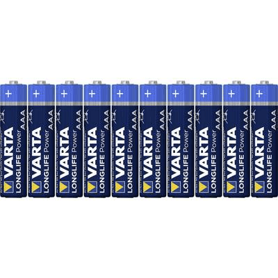 Varta High Energy AAA 10-pack Batéria na jedno použitie Alkalický