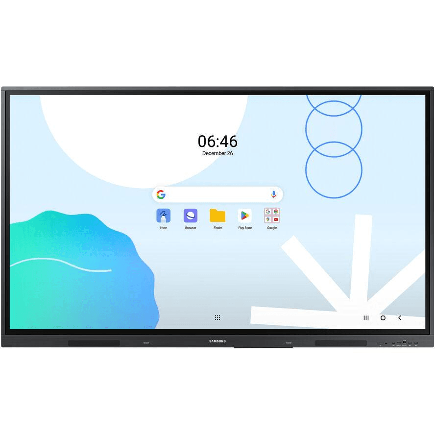 Samsung WA86D interaktívna tabuľa 2,18 m (86") 3840 x 2160 px Dotyková obrazovka Šedá