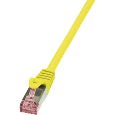 LOGILINK CQ2017S LOGILINK Patchcord Cat.6 S/FTP PIMF PrimeLine 0,25m, žltá