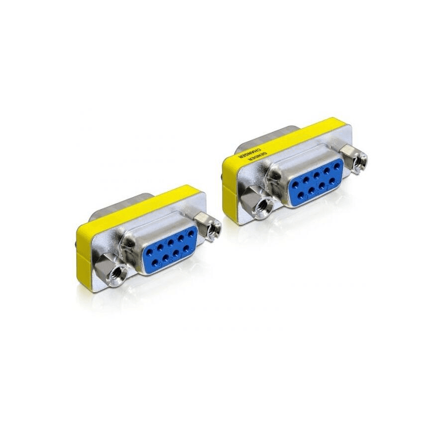 Adaptér Delock 65008 strieborný, žltý