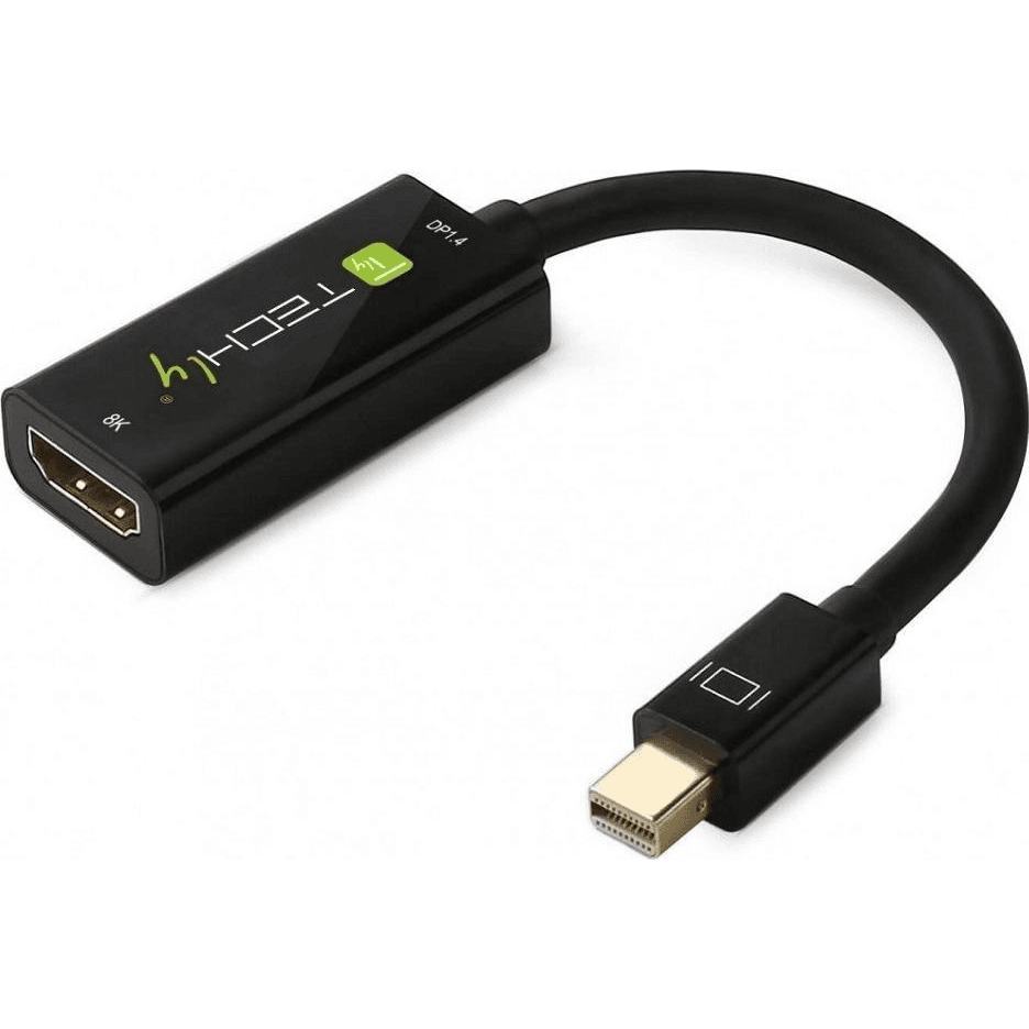 Techly IADAP MDP-HDMIF8K adaptér na video kábel Mini DisplayPort HDMI Čierna