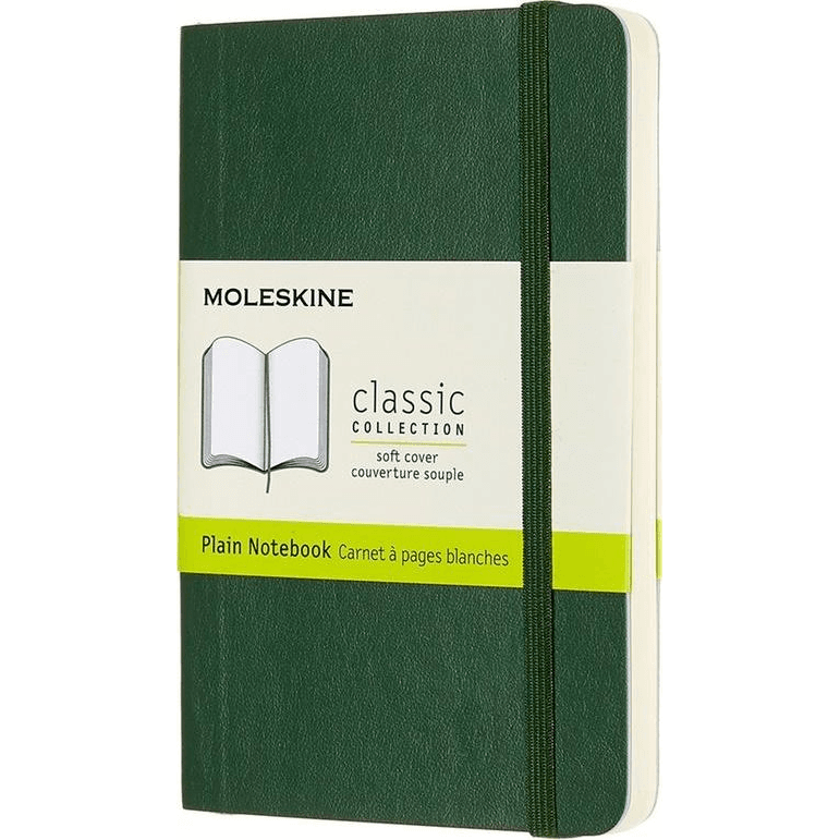 Zošit A6 Moleskine zelený