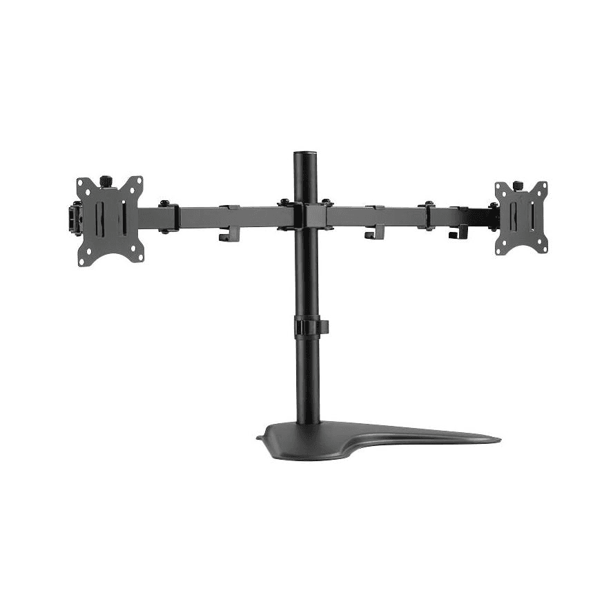 LOGILINK BP0099 Stojan na dva monitory 17-32inch oceľ dĺžka ramena