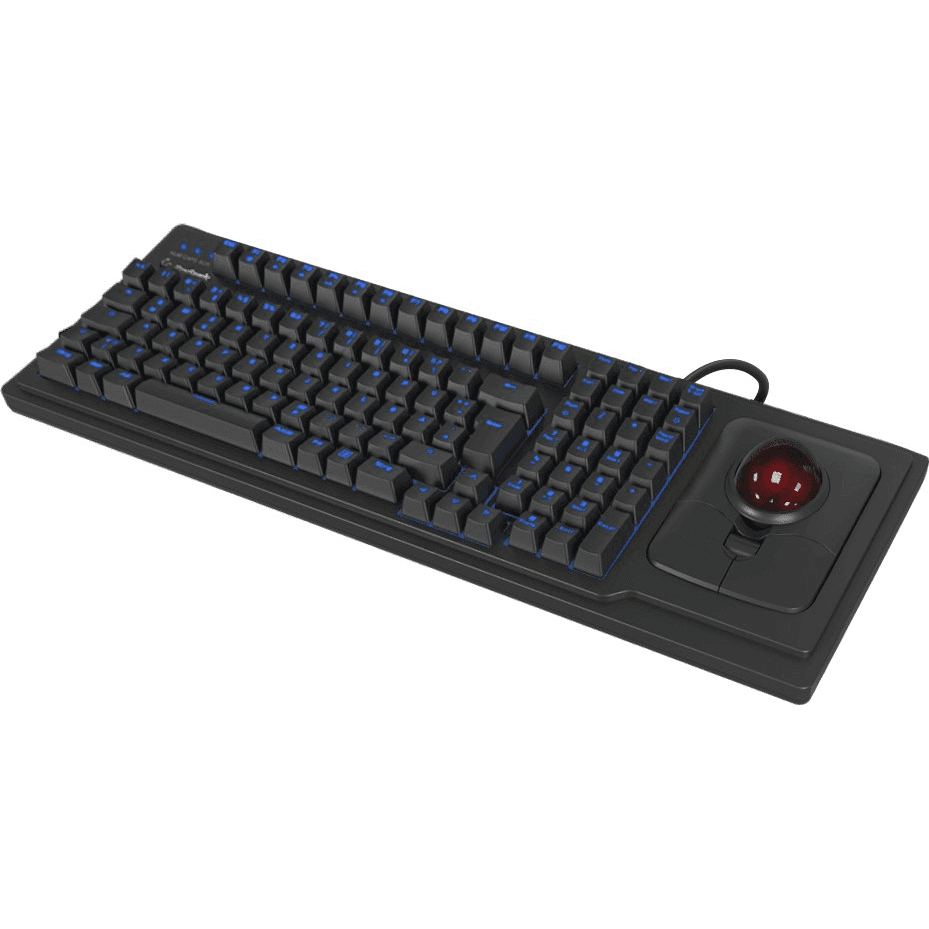 KeySonic KSK-8202ELU-T (UK) klávesnica Univerzálne USB QWERTY UK English Čierna