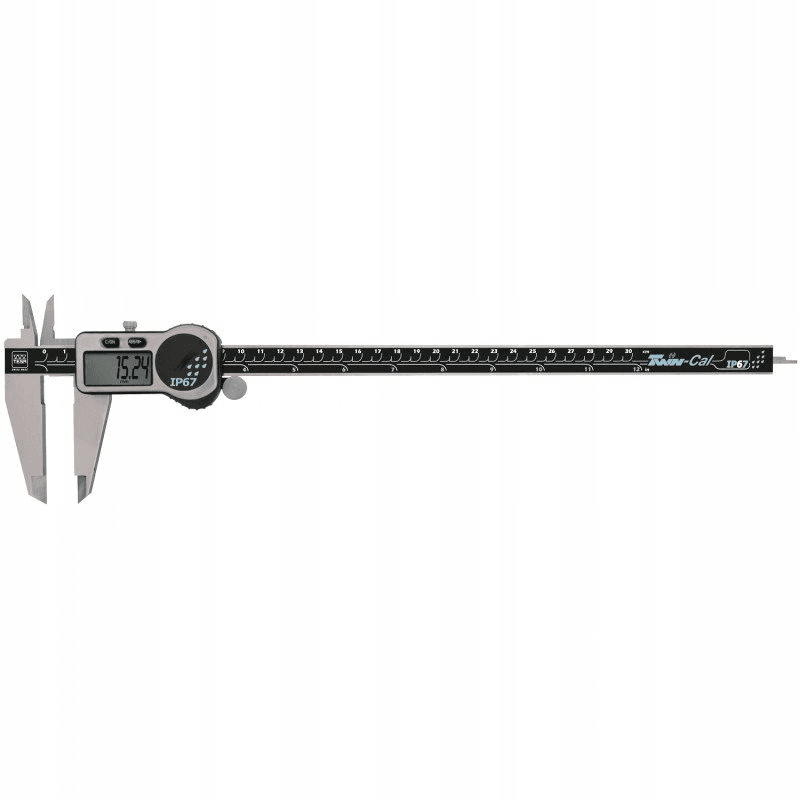Elektronické posuvné meradlo TWIN-CAL IP67 300 mm s kolieskom TESA