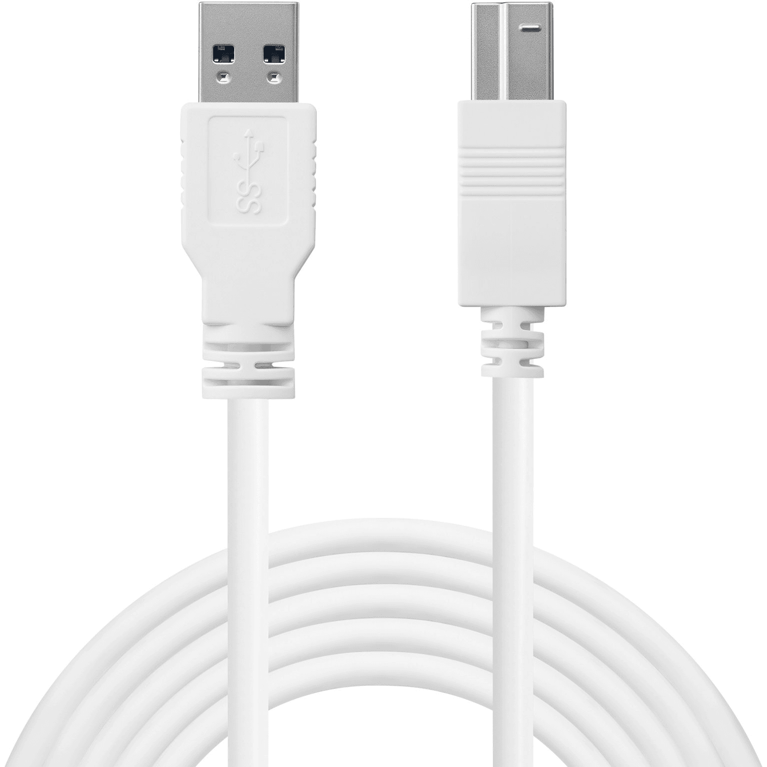 Sandberg 509-23 USB kábel USB 3.2 Gen 1 (3.1 Gen 1) 1,8 m USB A USB B Biela