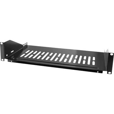 LOGILINK- 19 '' Polica 2U, predný držiak, na upevňovaciu skrutku d = 250