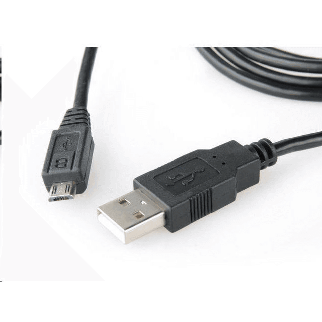 Equip 128594 USB kábel 1 m USB 2.0 USB A Micro-USB B Čierna