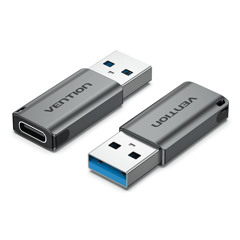 Vention CDPH0 káblová redukcia USB A USB C Šedá