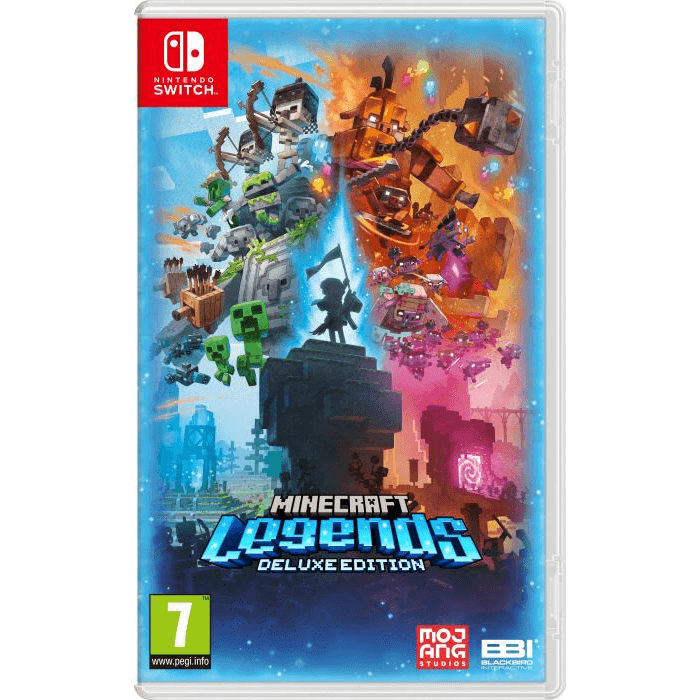 Nintendo Minecraft Legends Deluxe Edition Zjednodušená čínština, Nemčina, Holandčina, Angličtina, Španielčina, Francúzština, Taliančina, Japončina, Kórejština, Ruský Nintendo Switch