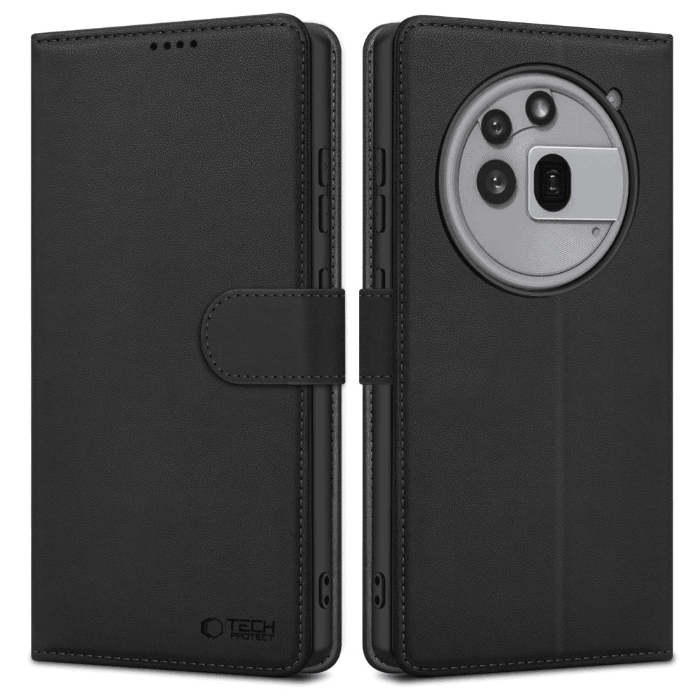Puzdro s klapkou Tech-protect pre Nothing Phone (3a) Pro čierne