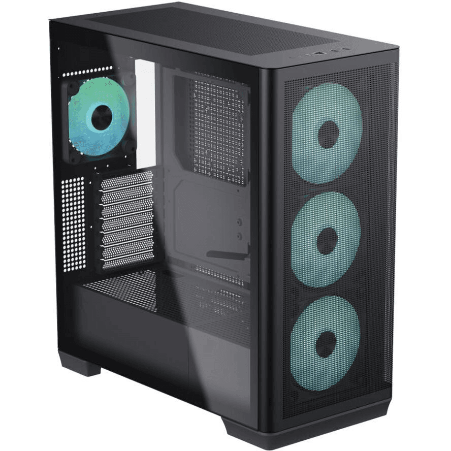 Puzdro Aerocool Apnx C1 ARGB Midi Tower čierne