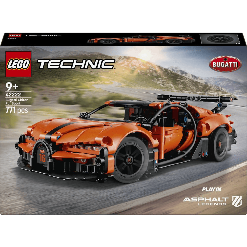 LEGO Technic Hypersamochod Bugatti Chiron Pur Sport 42222