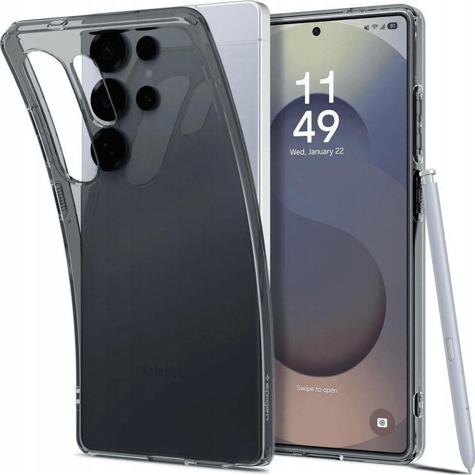 Kryt Spigen pre Samsung Galaxy S25 Ultra sivé