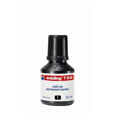 Atrament Edding T25-001 30 ml čierny
