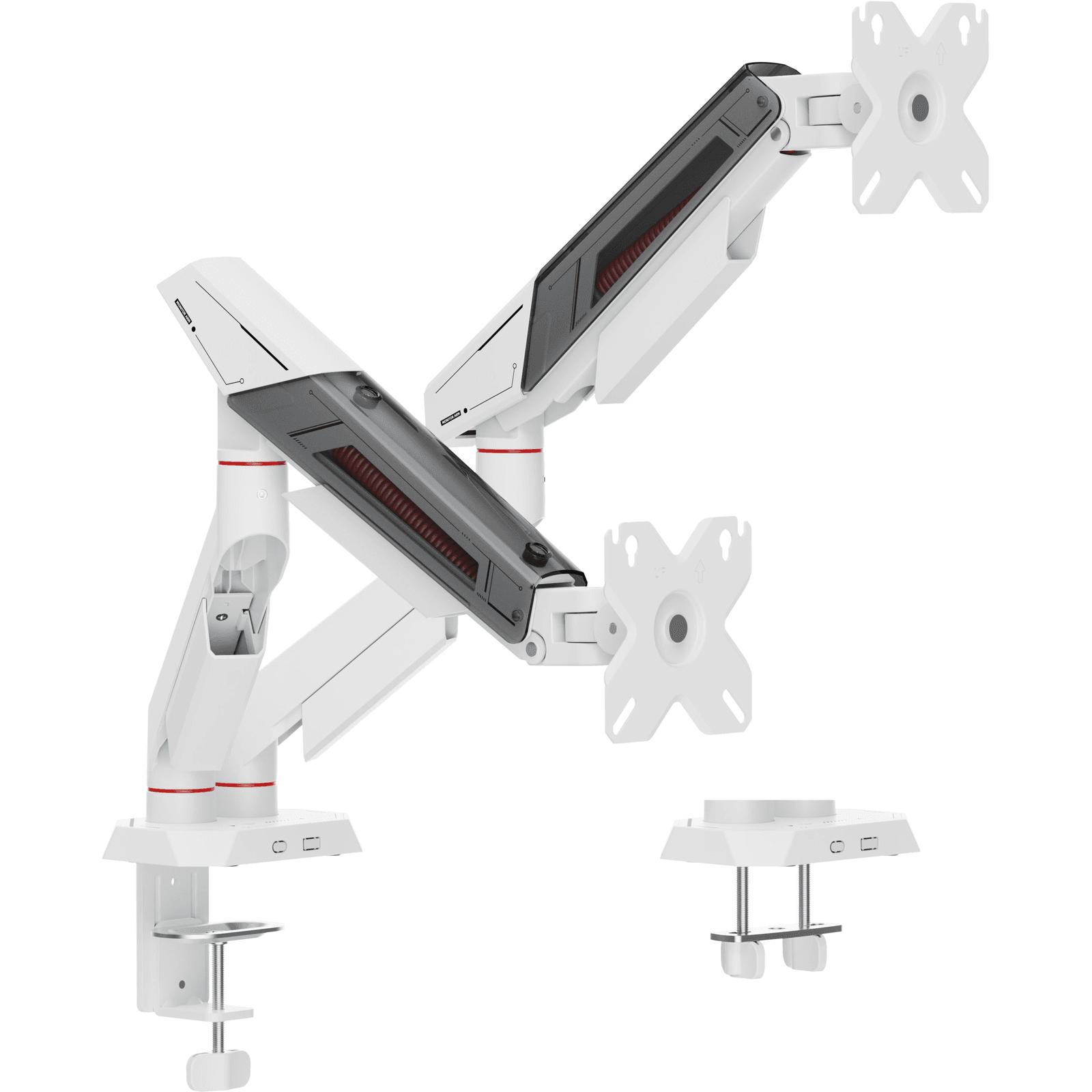Equip 650191 držiak / stojan na monitory 88,9 cm (35") Stôl Šedá