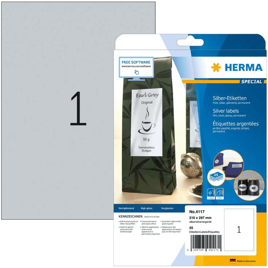 Herma 4117 Odolné voči poveternostným vplyvom