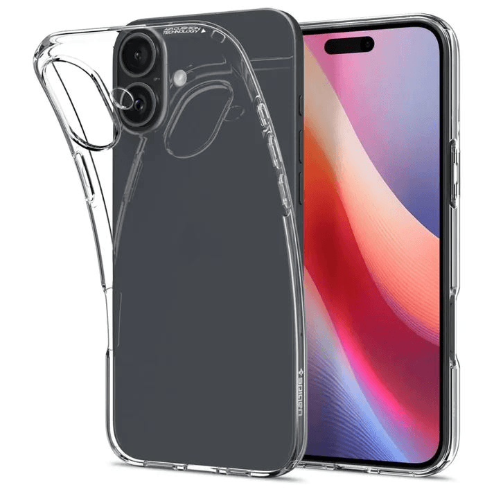 Obal kryt Spigen Liquid Crystal Priehľadný pre Apple iPhone 16