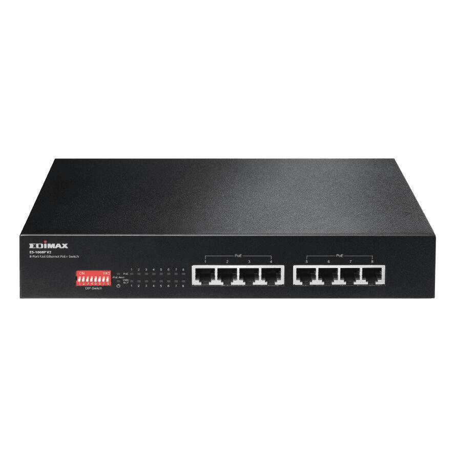 Prepínač EDIMAX ES-1008P V2