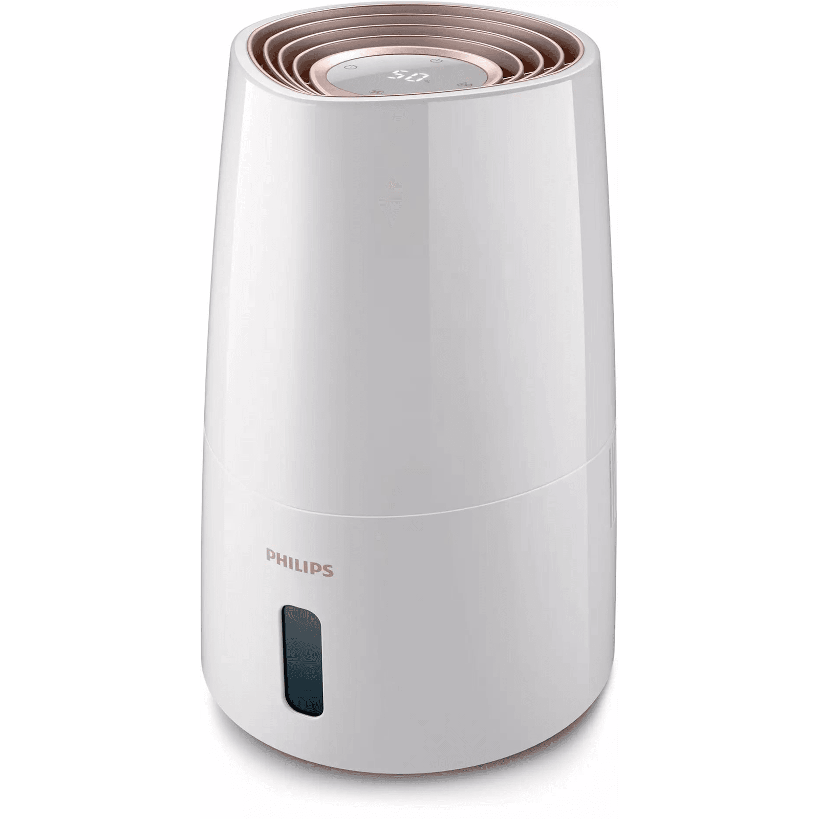 Philips 3000 series HU3916/10 zvlhčovač Ultrazvukový 3 L Ružové zlato, Biela 25 W