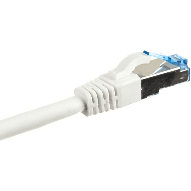 InLine 76811W sieťový kábel Biela 1 m Cat6a S/FTP (S-STP)