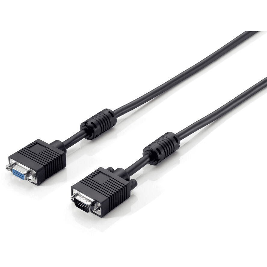 Equip 118802 VGA kábel 5 m VGA (D-Sub) Čierna