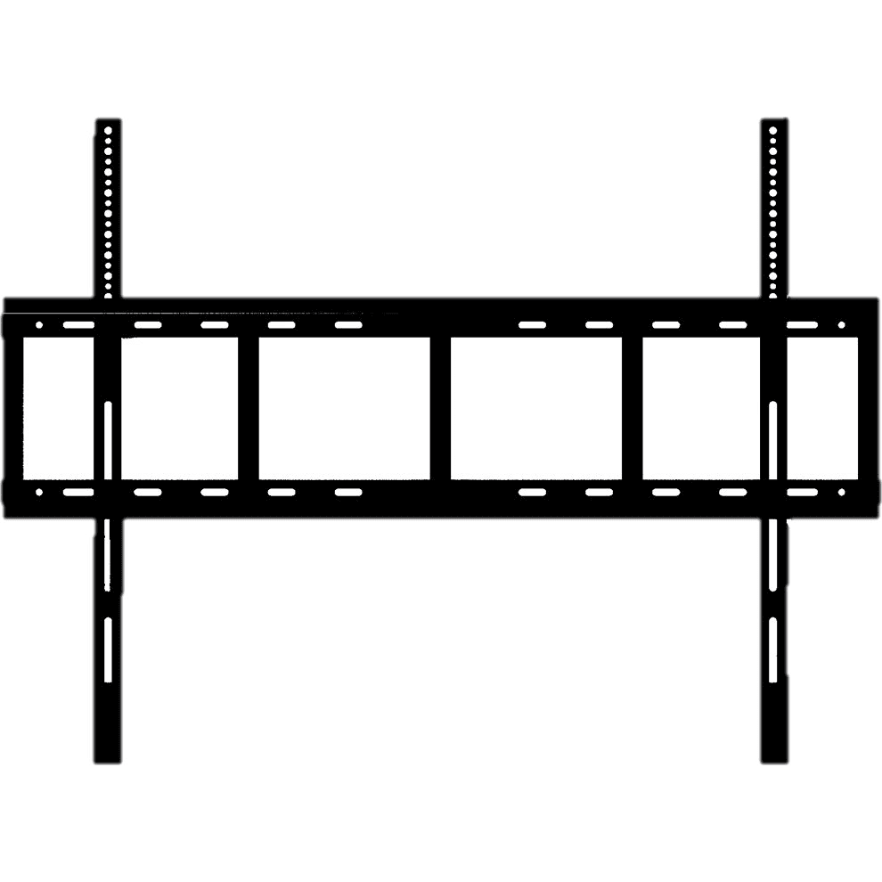 Yealink MB-WallMount-860 2,18 m (86") Čierna
