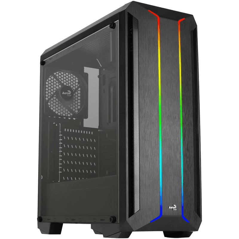 Puzdro Aerocool Skyline ARGB Midi Tower čierne